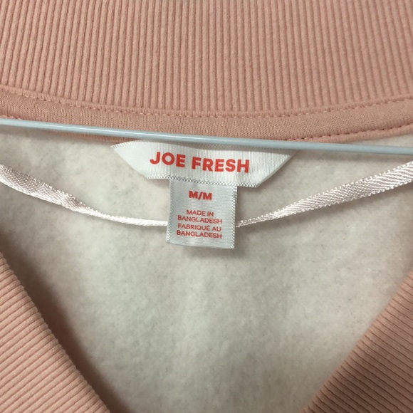 Joe fresh soft pink tie die long sweatshirt - Picture 3 of 7